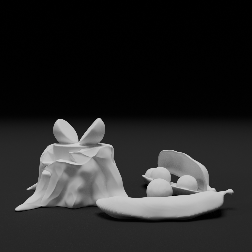 The Pocketeers: Axe & Garden – Pose 2 (STL Figurine + Scenic Props) – Personal License